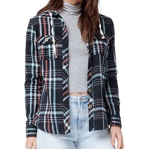 Rip Curl | Hooded Heavy Flannel Jacket - Size XL (runs small)